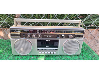 📼 Cassette Akai AJ-456 màu xám – biểu tượng âm thanh thập niên 90