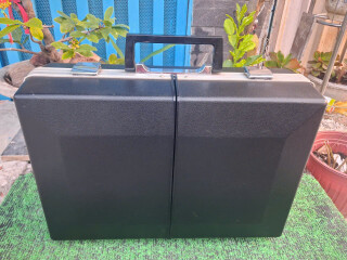 Máy hát đĩa CROWN LP Cassette Radio FM AM